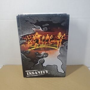 Insanity Total Body Workout Program 10 Disc DVD Set By Shaun T Beachbody.
